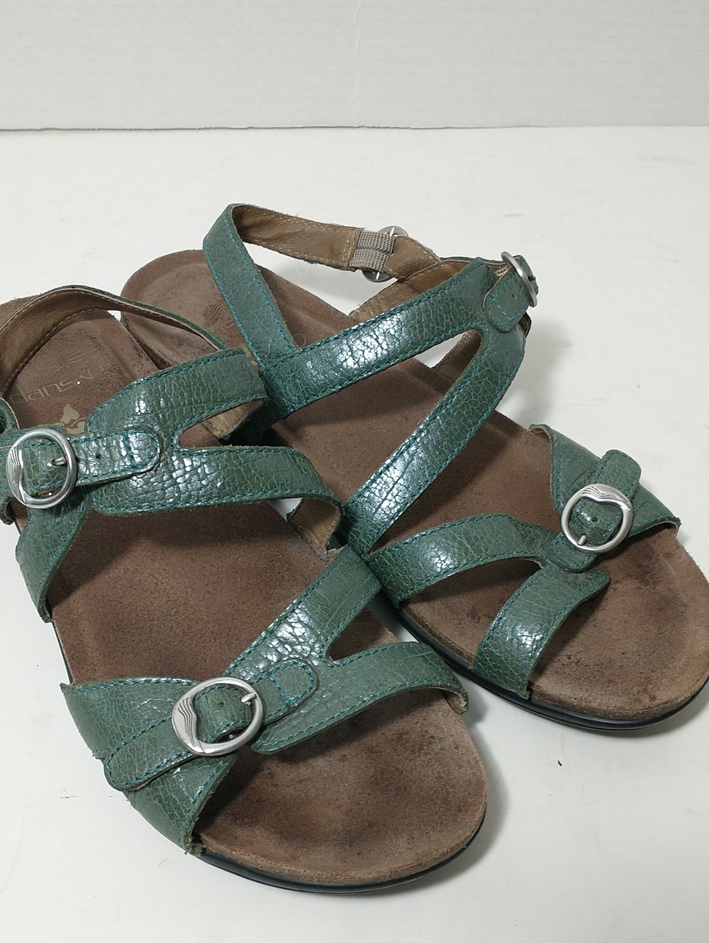 Dansko Jameson Leather Strappy Sandal, Euro 39, US 9, Vacation, Beach